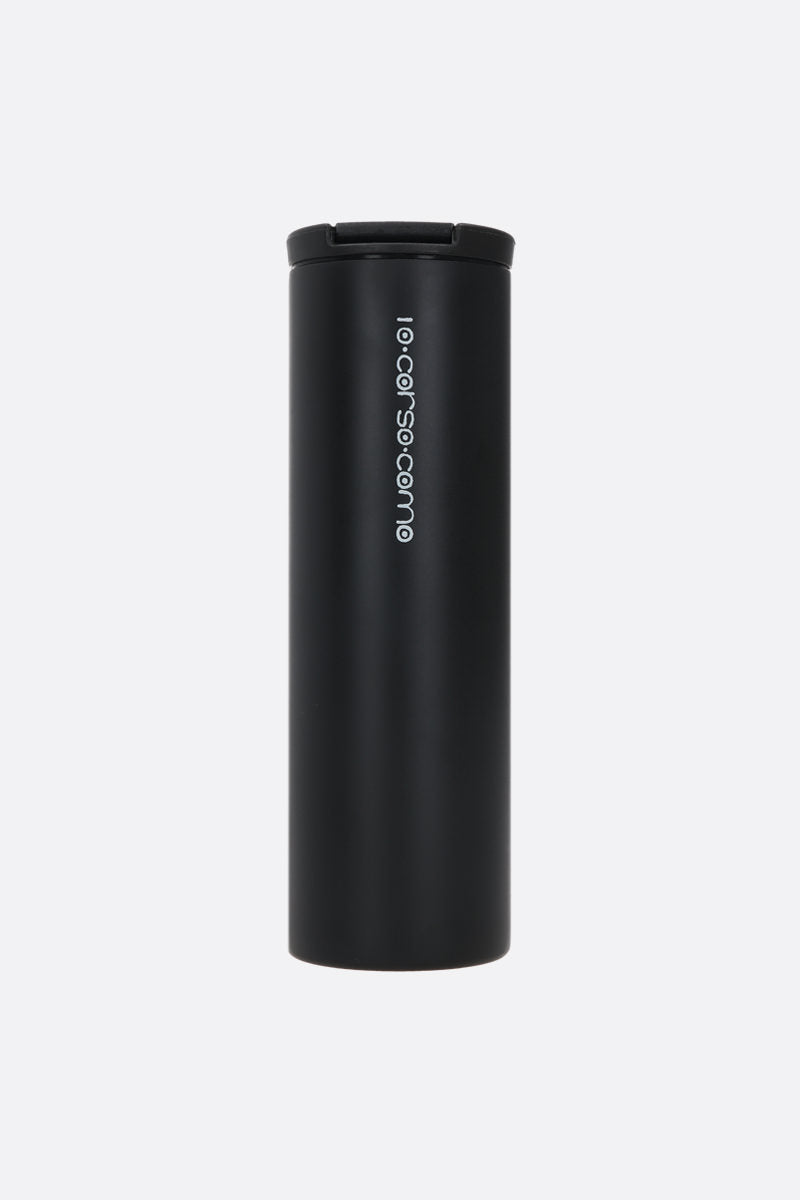 logo print stainless steel tumbler