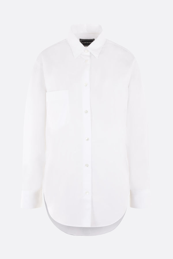 slim-fit poplin shirt