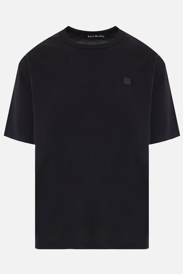 Face Logo patch cotton oversize t-shirt – 10corsocomo
