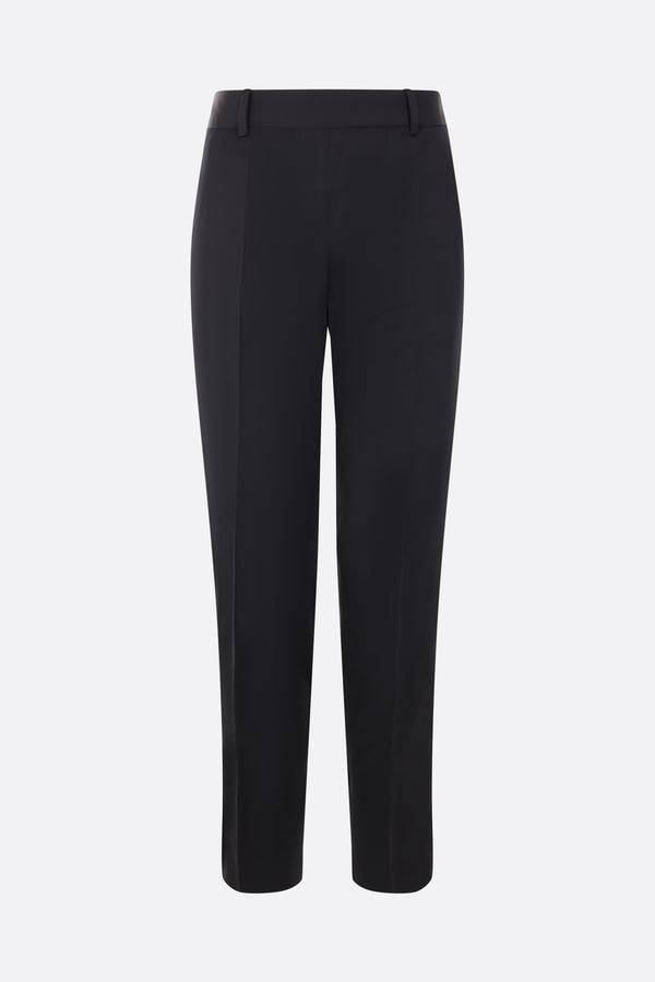 taffetà cropped pants