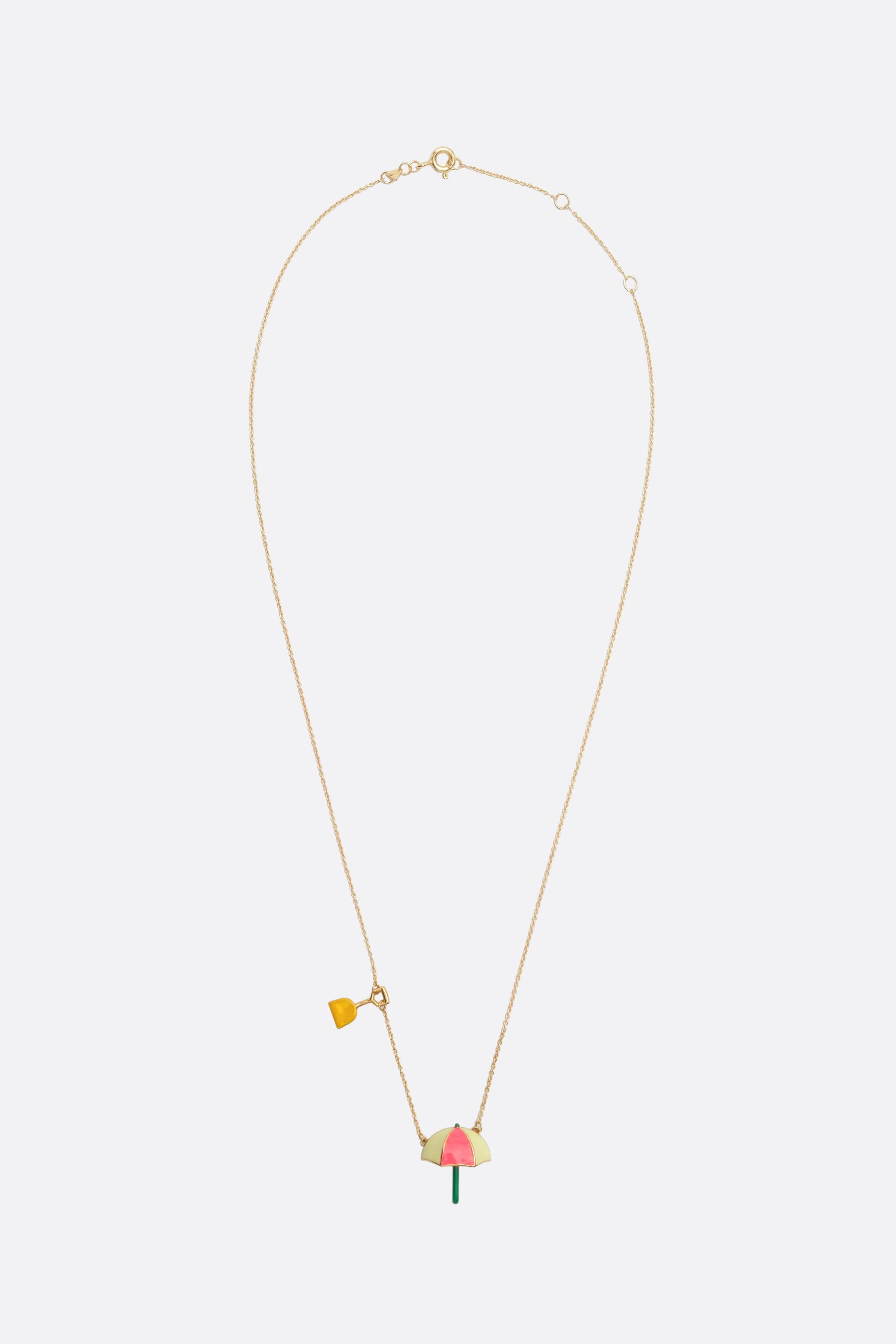 collana Sombrilla Paletta in oro giallo