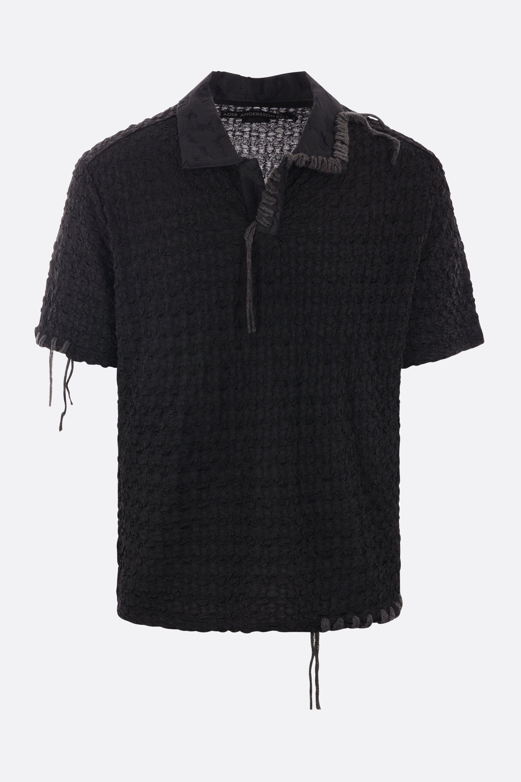 Sapa Bubble Knit textured technical fabric top