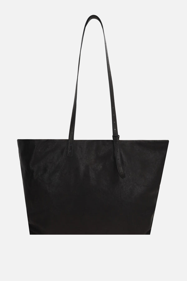 Bes grainy leather tote bag