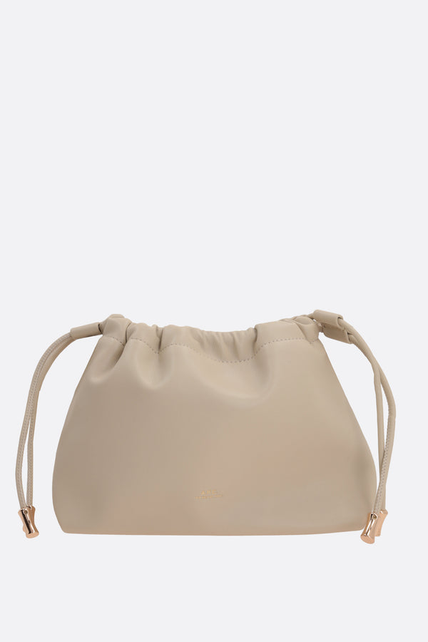 Ninon mini faux leather shoulder bag