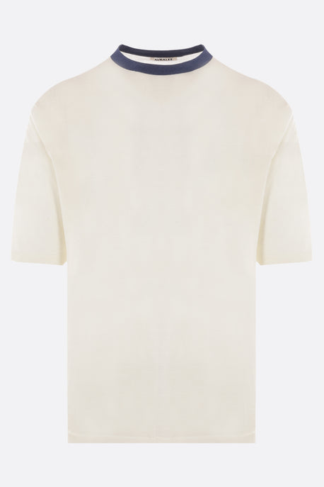wool and silk t-shirt
