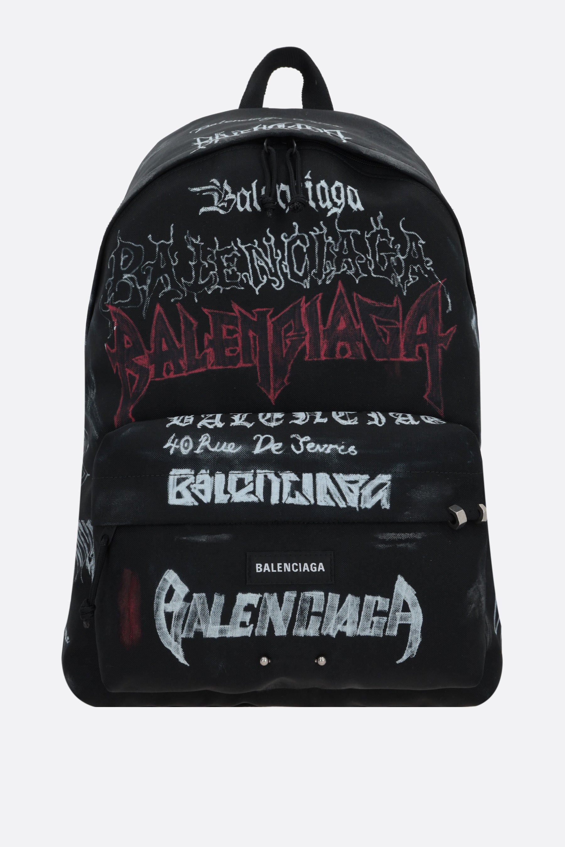 Balenciaga graffiti backpack hot sale