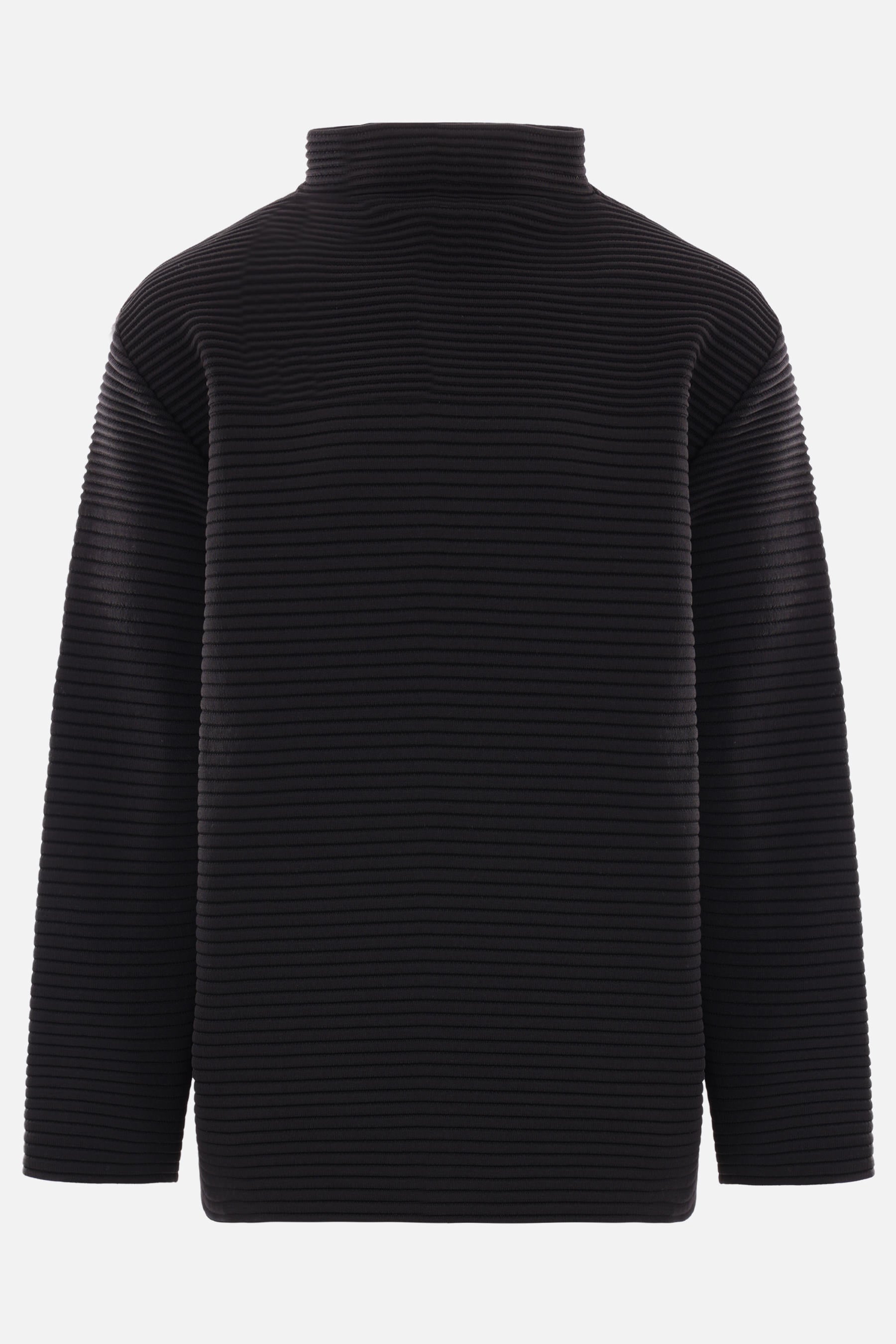 BS Stratum ribbed technical knit pullover