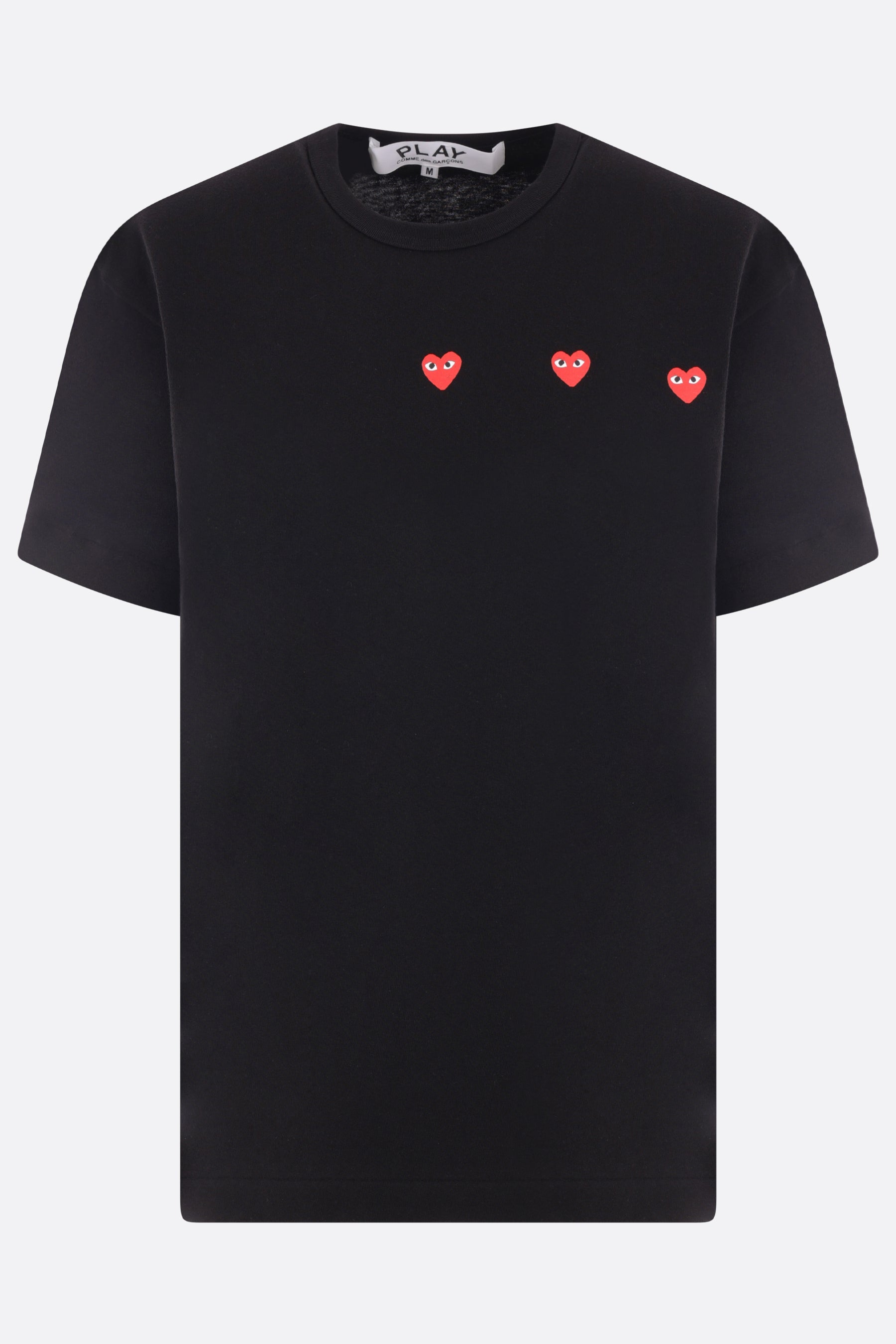 Heart logo print cotton t-shirt