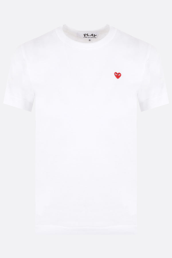 Small logo patch cotton t-shirt