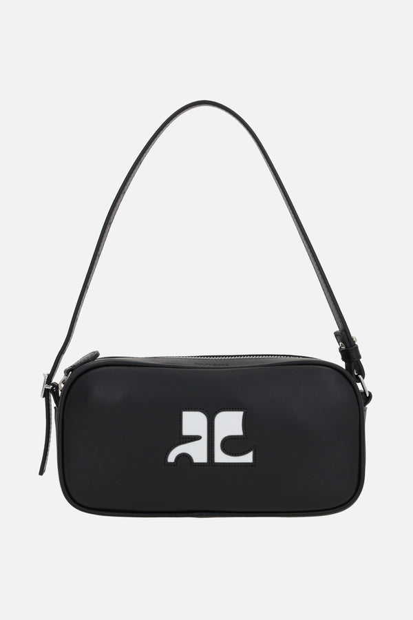 Reedition Baguette smooth leather handbag