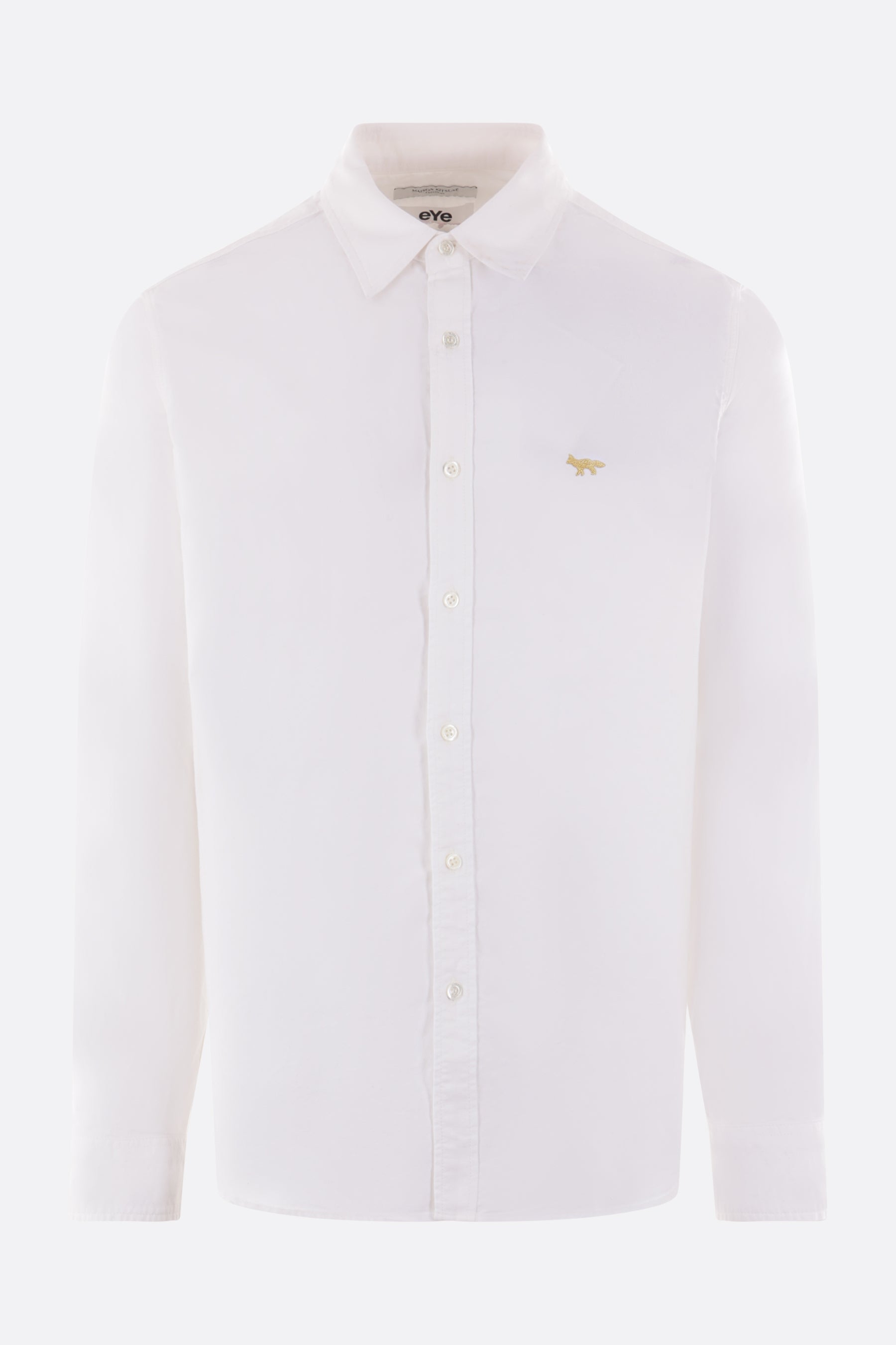 Fox embroidered Oxford shirt