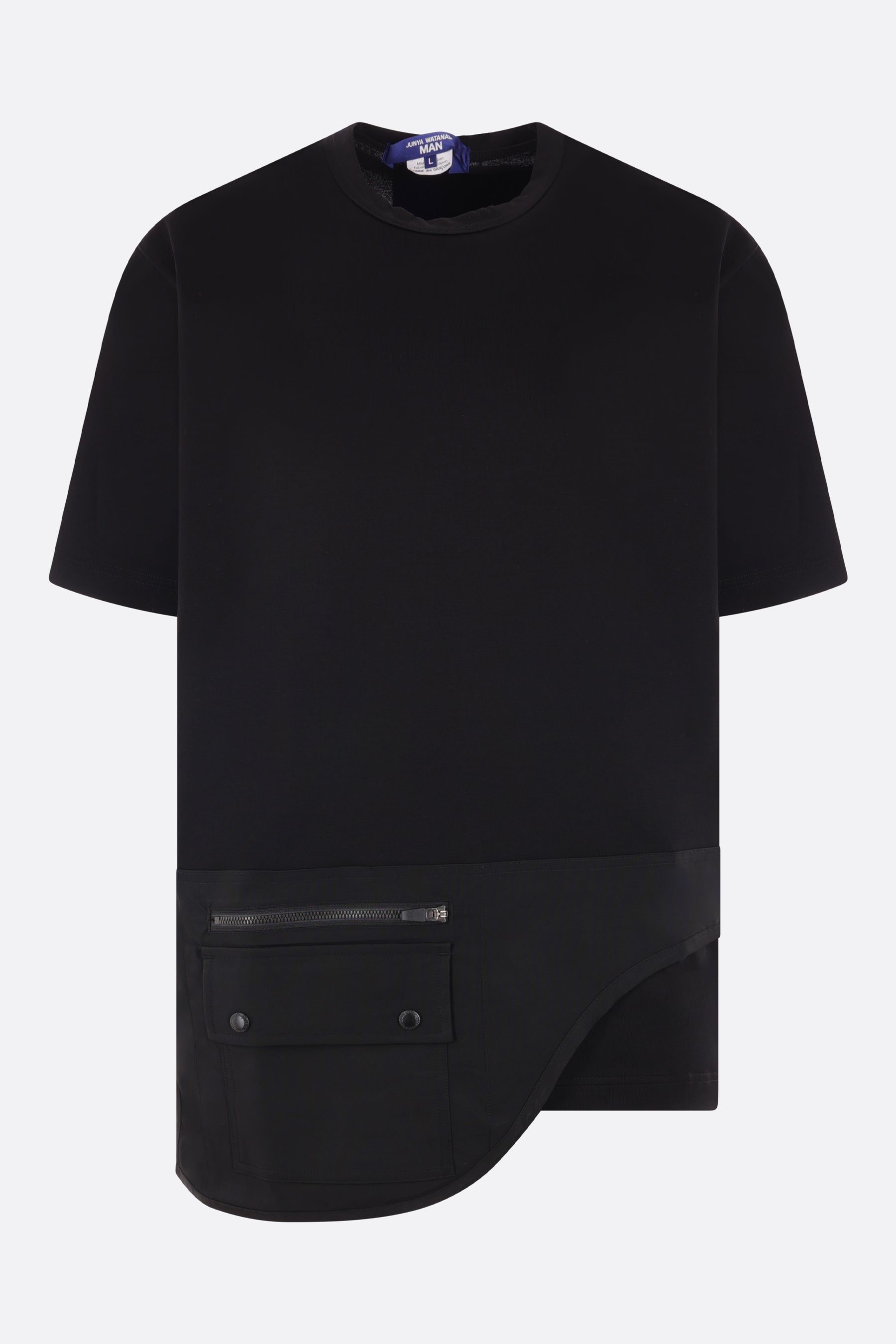 cotton oversized t-shirt with belt-bag