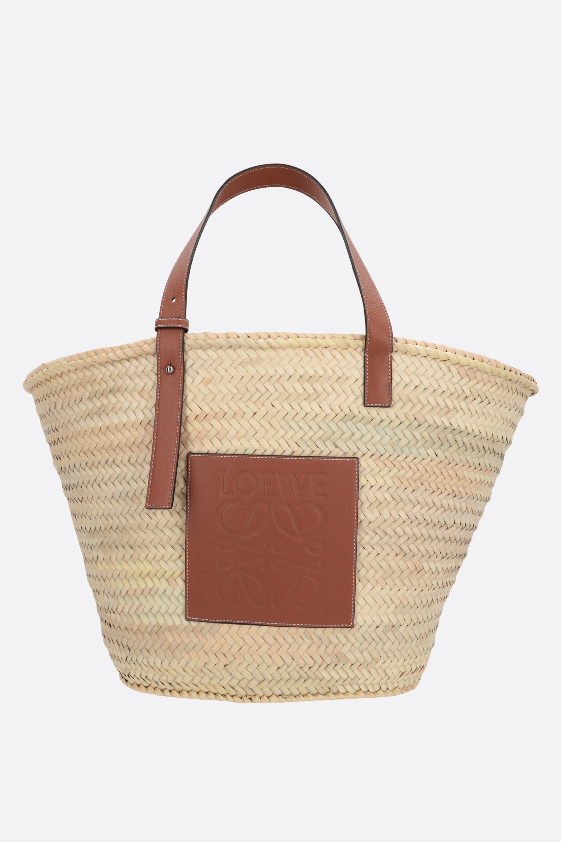 straw large basket bag