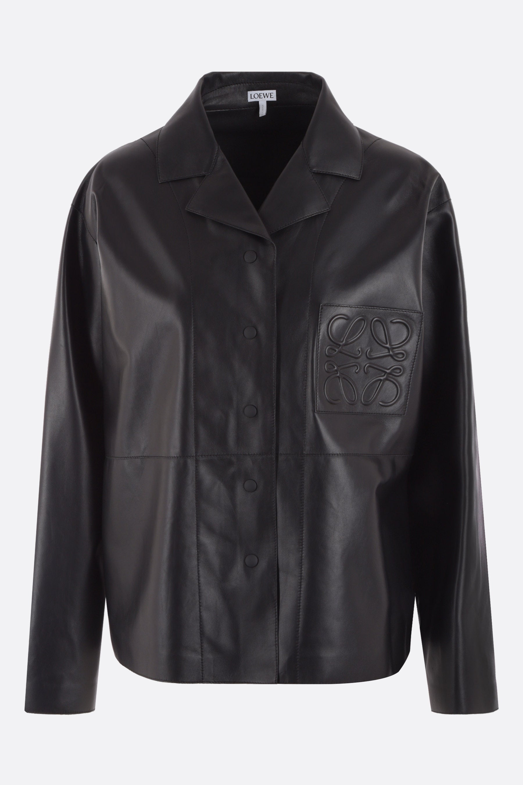 Anagram leather jacket