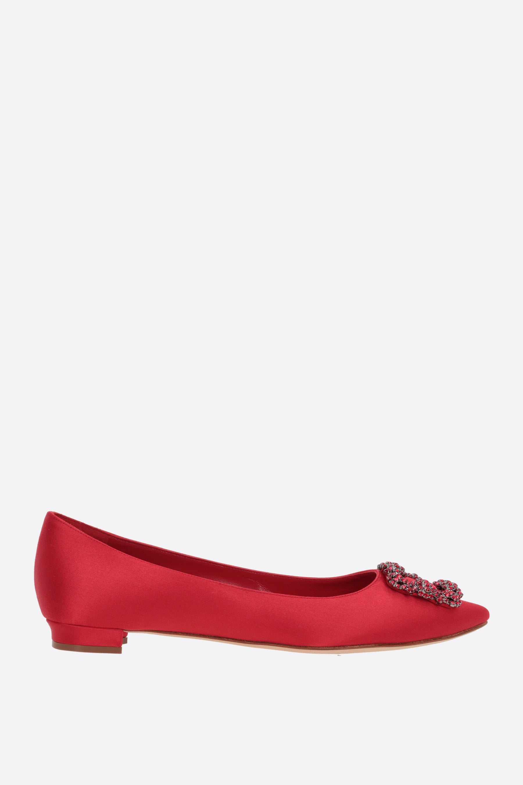 Hangisi satin ballerinas