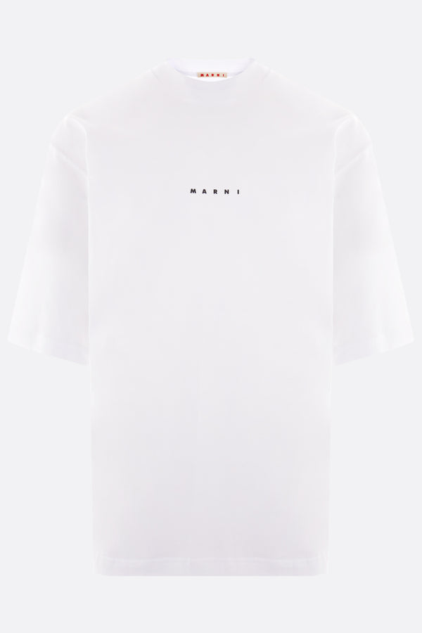 logo printed cotton t-shirt