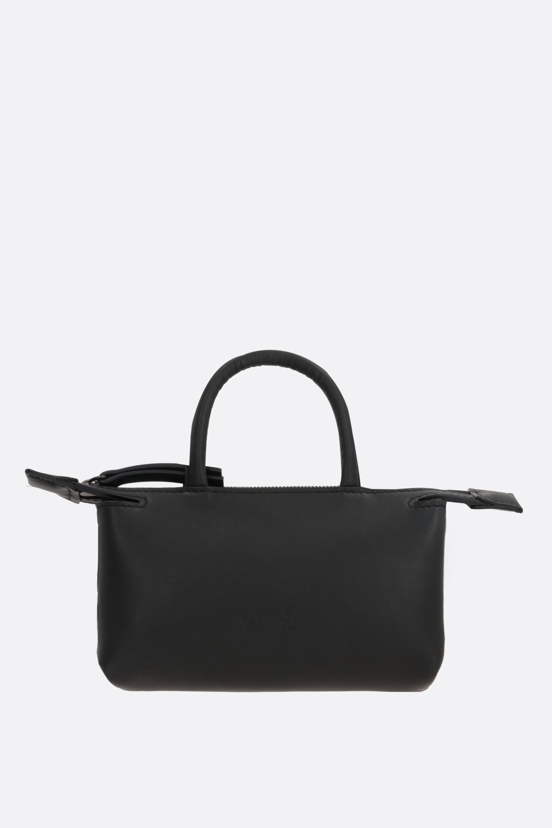 Microdritta smooth leather handbag
