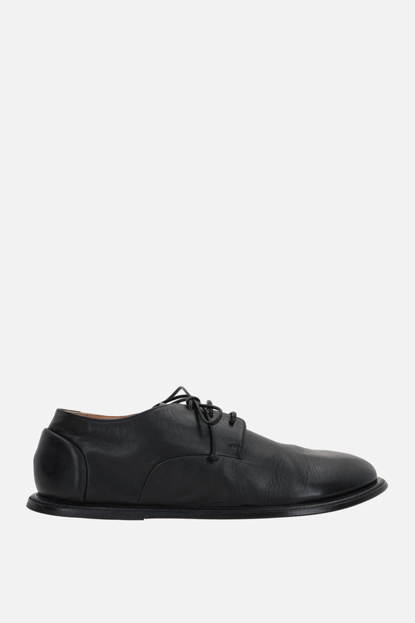 Guardella smooth leather derby shoes