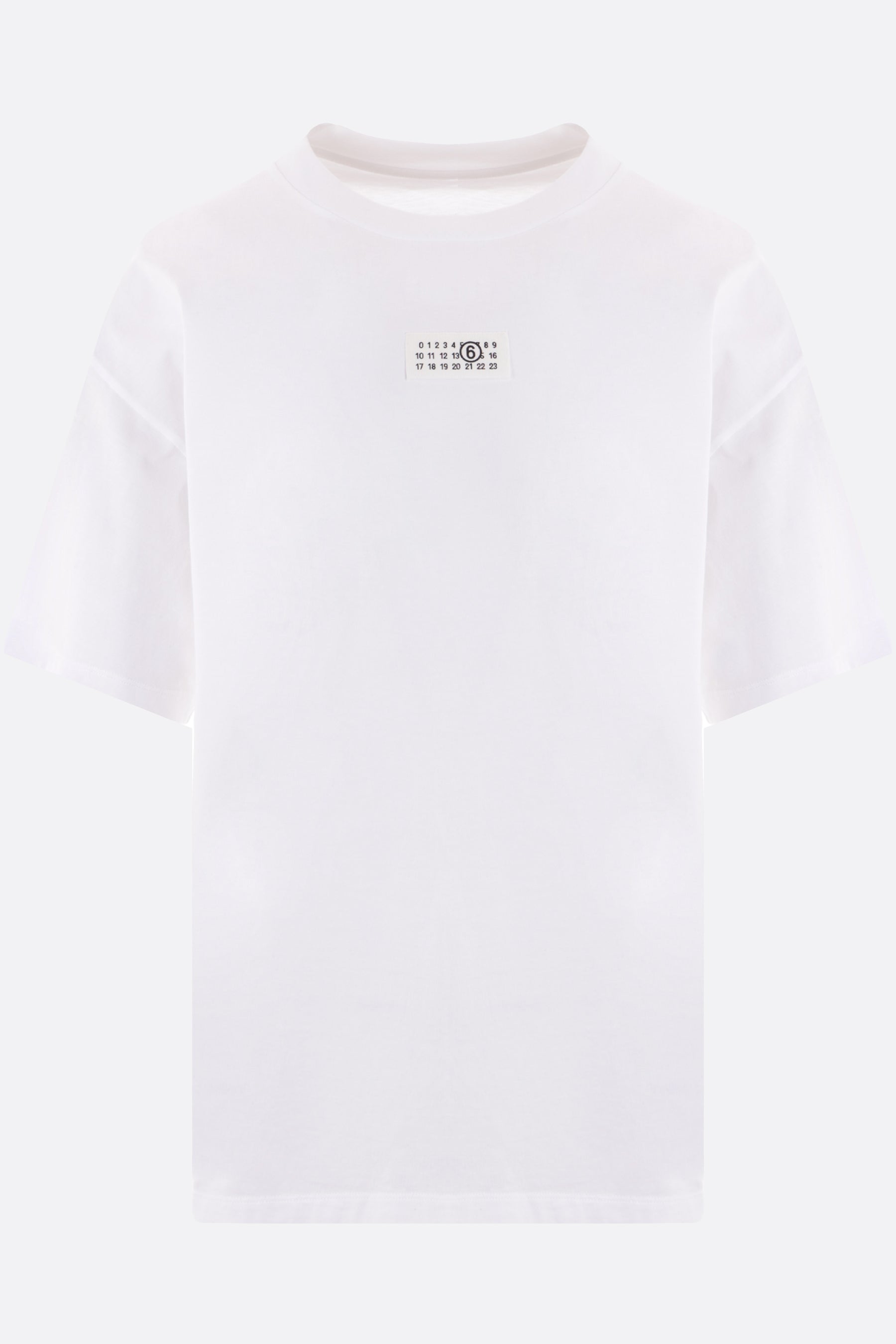 cotton oversized t-shirt with numeric logo patch