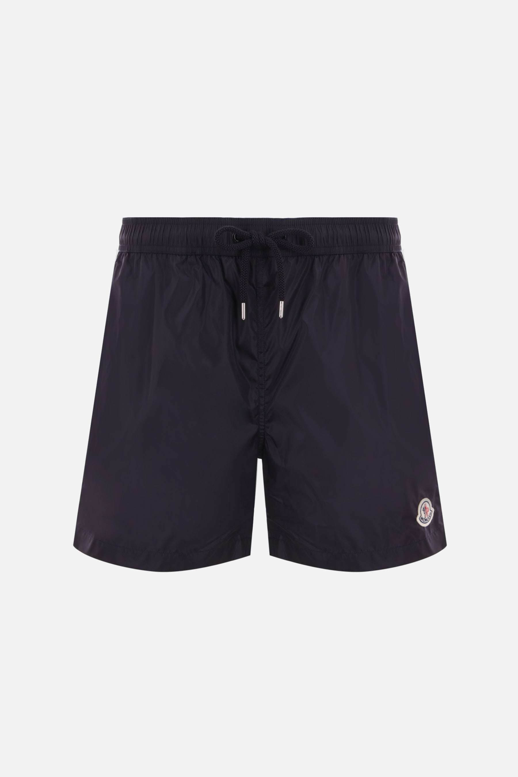 logo patch nylon swim shorts