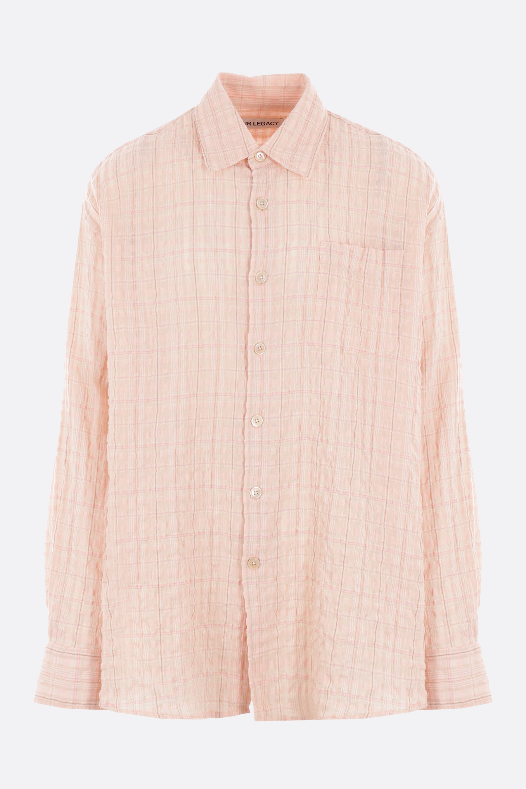 wrinkled cotton blend Borrowed shirt