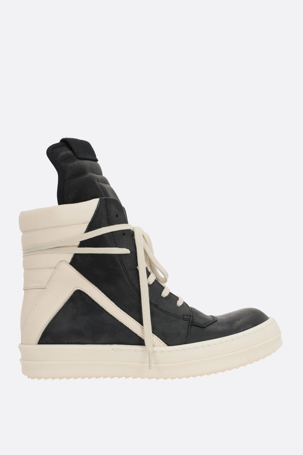 Geobasket smooth leather high-top sneakers
