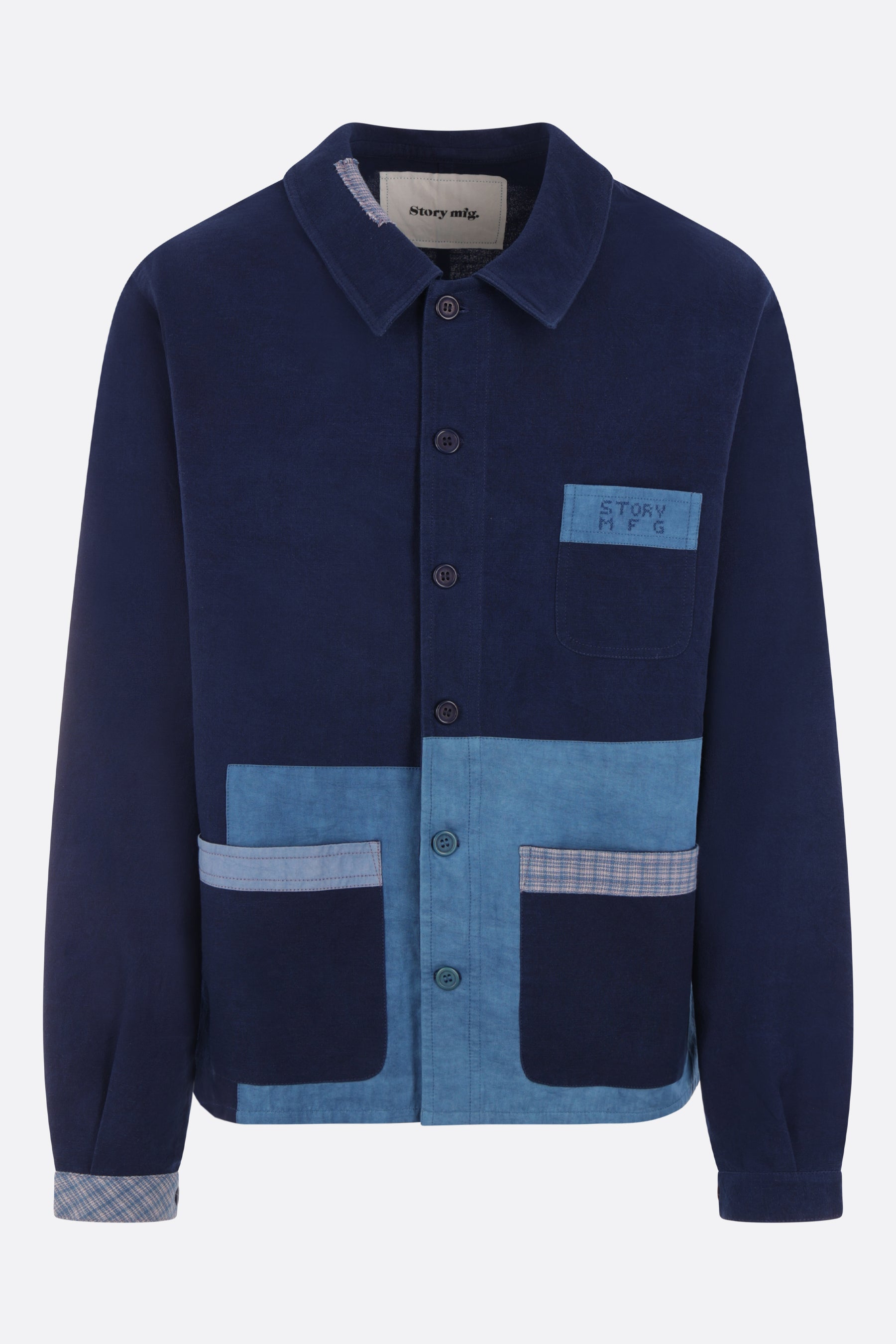 giacca camicia French Jacket in cotone organico