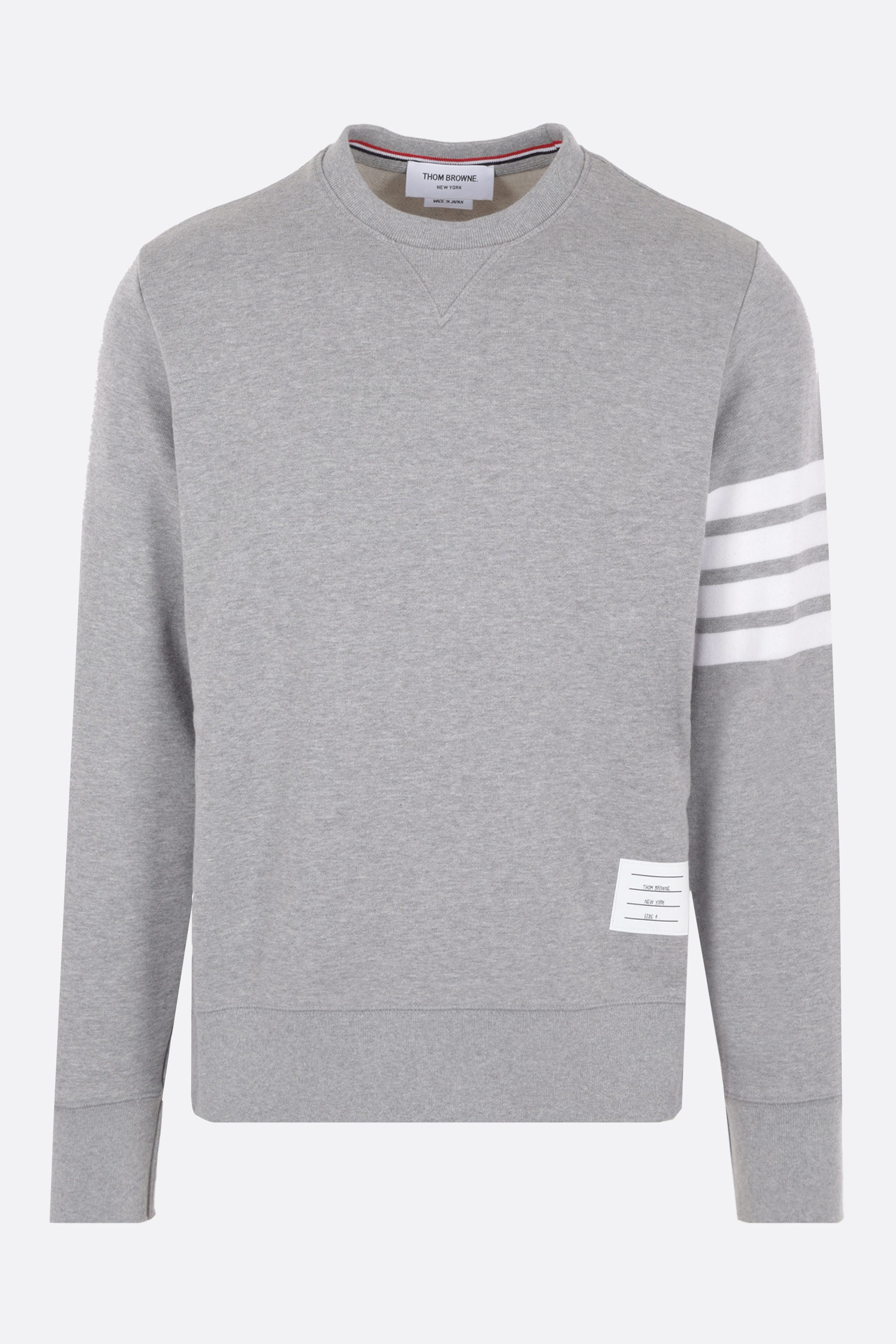 4bar detailed jersey sweatshirt