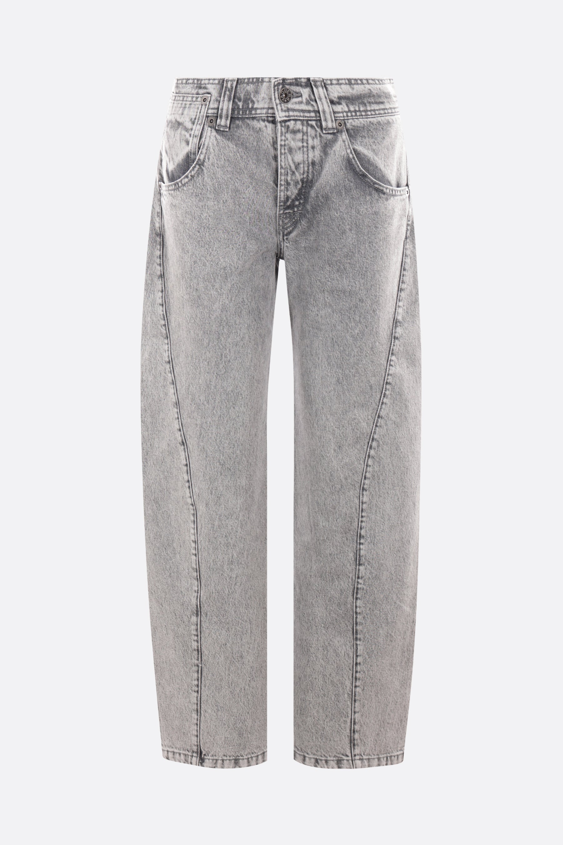 jeans loose-fit Twisted Seams in denim