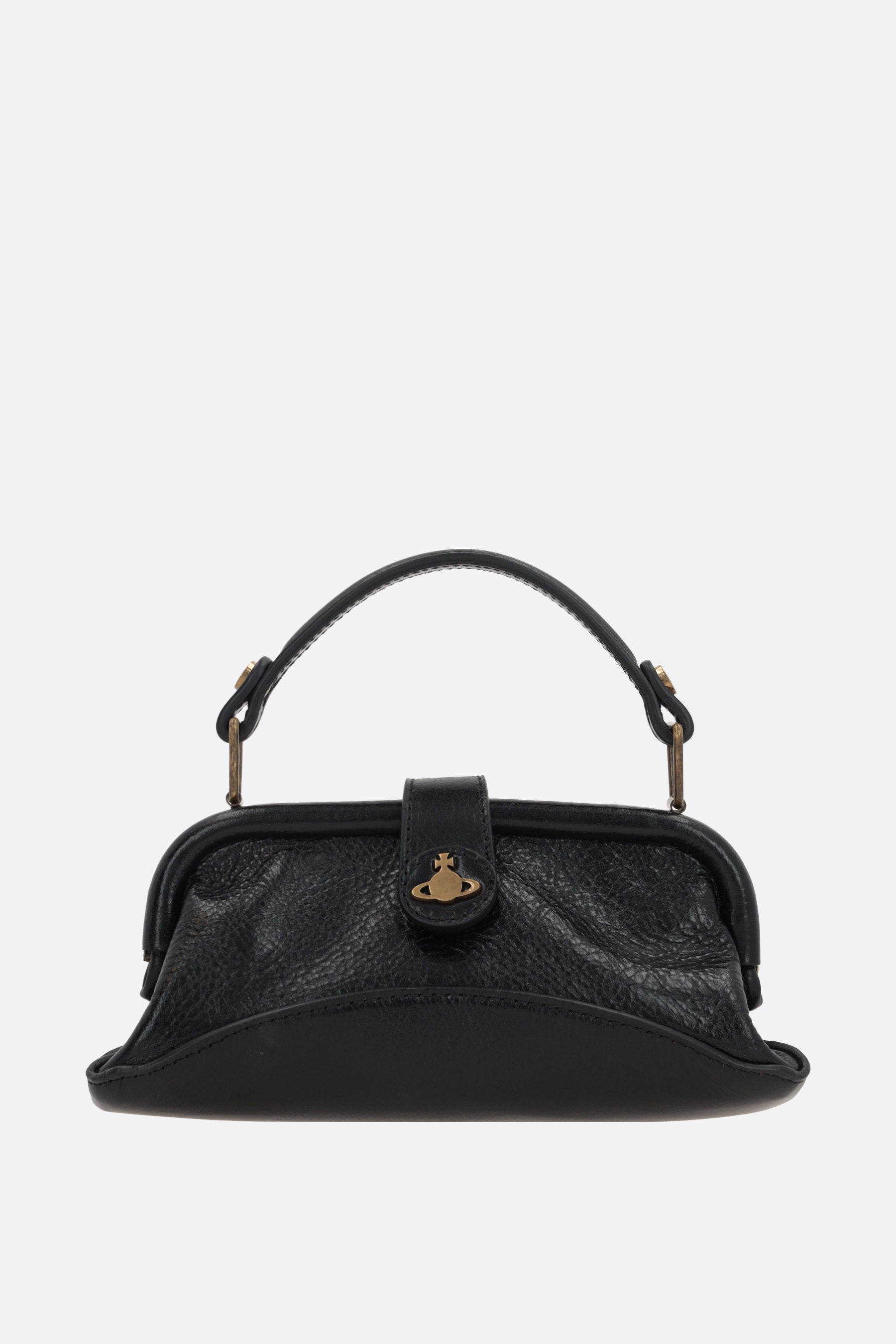 Abbey grainy leather handbag