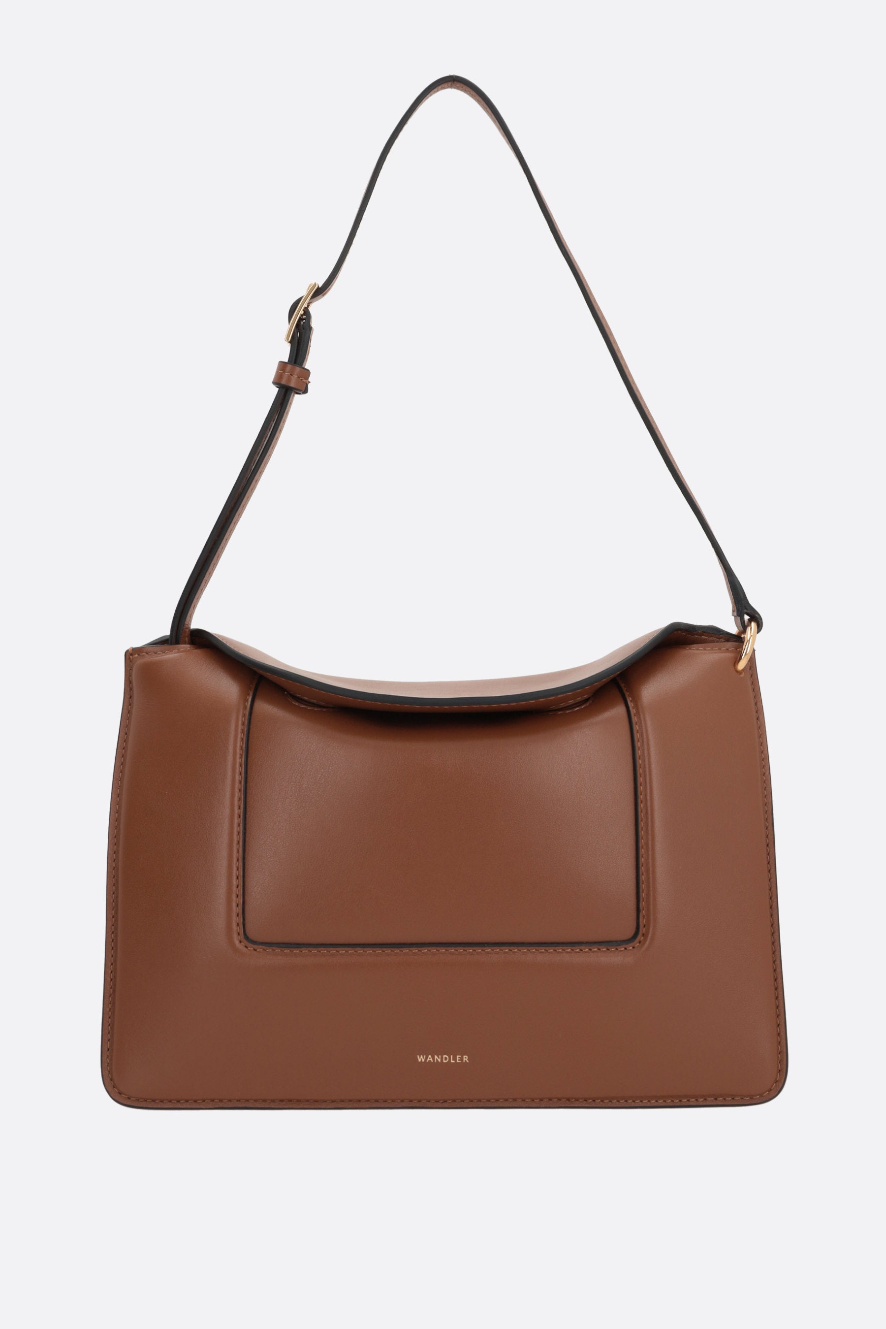 Penelope smooth leather shoulder bag
