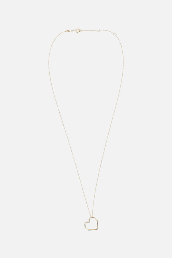 Corazon Puro necklace in yellow gold