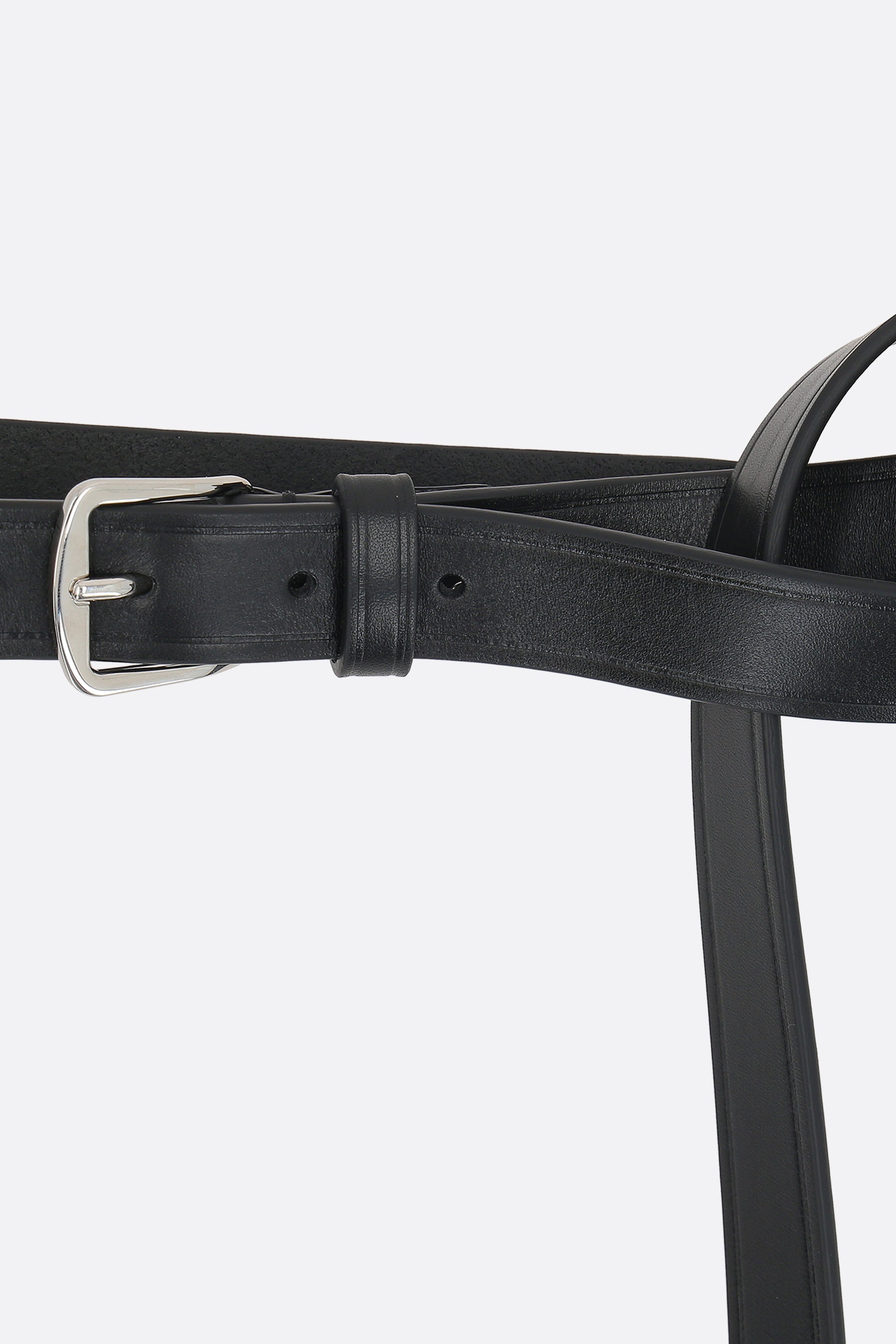 ANN DEMEULEMEESTER  レザーベルト Ann Demeulemeester/アン ドゥムルメステール通販 | ANNOベルト【送料