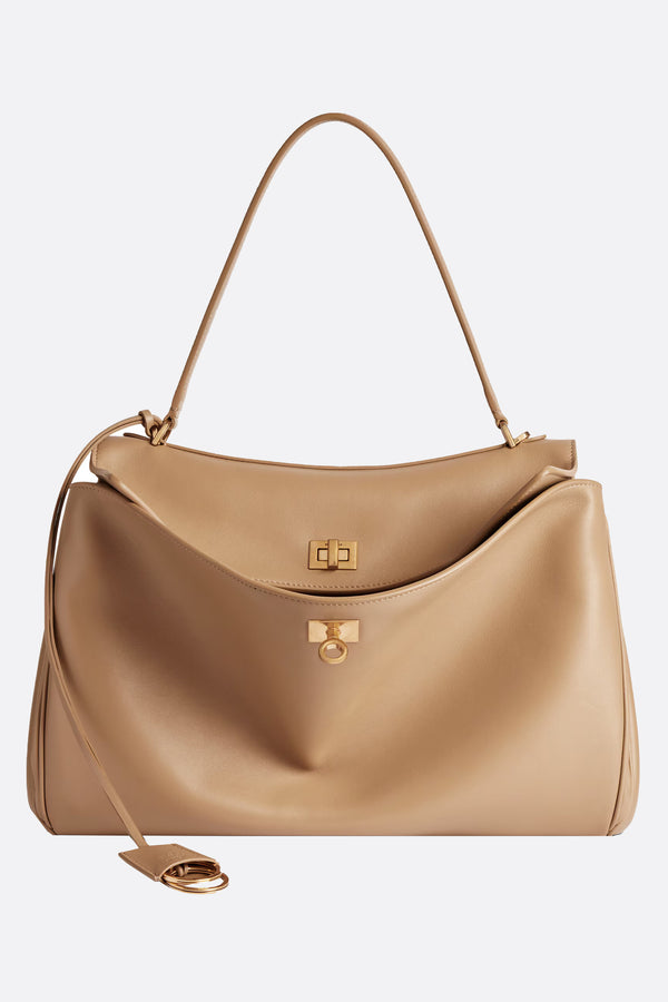 Rodeo medium handbag in smooth leather