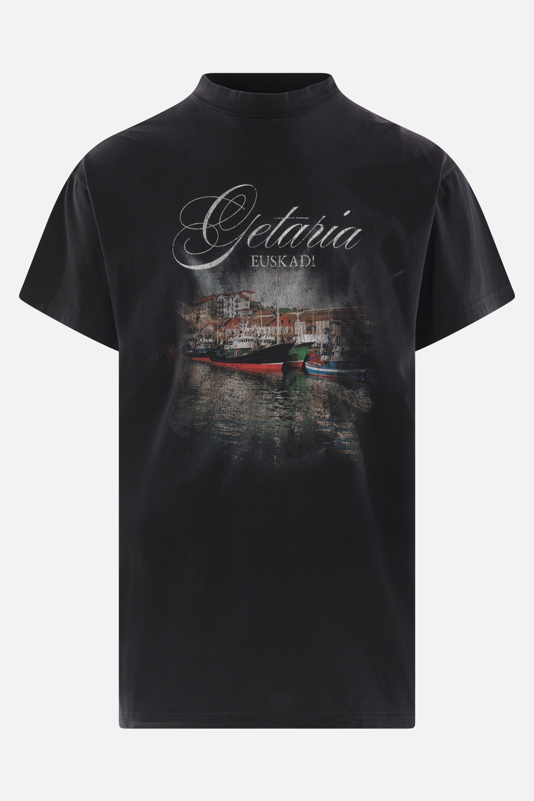 Getaria print cotton oversized t-shirt