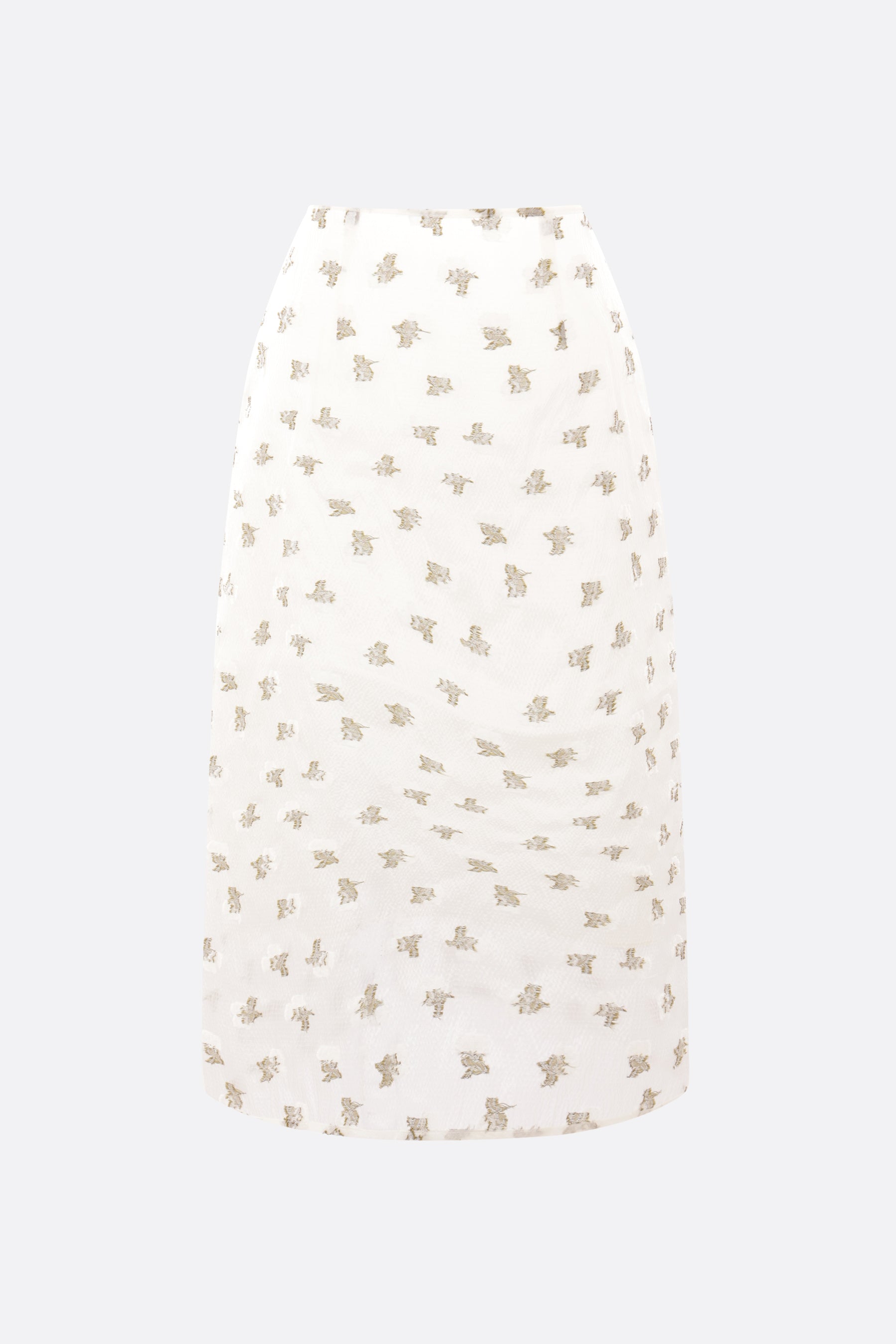 Allegra pencil skirt in kado fil-coupé