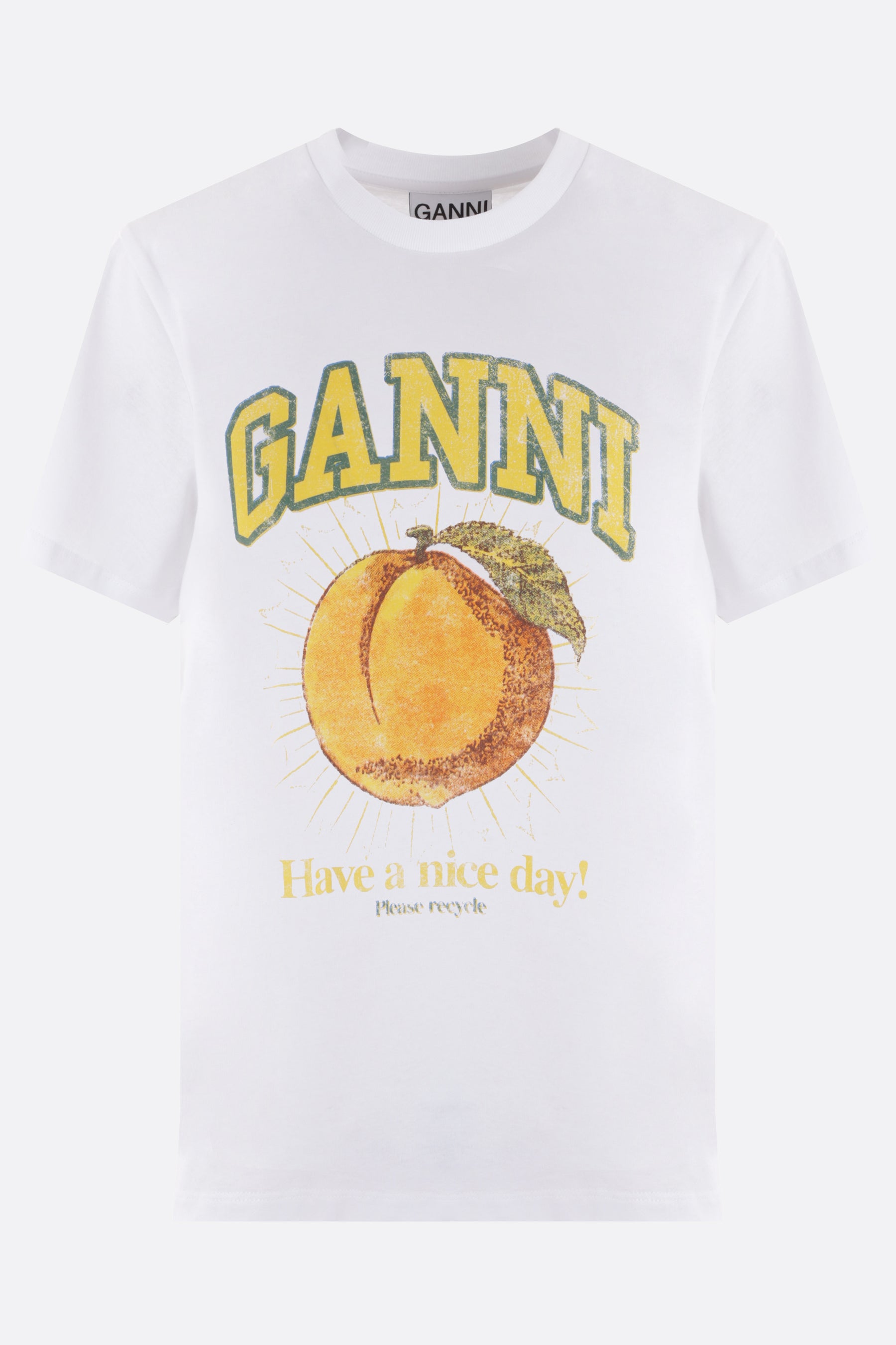 Peach organic cotton t-shirt