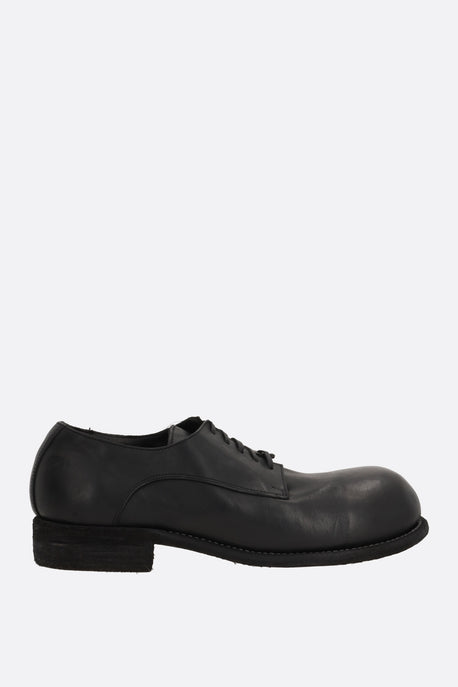 smooth leather derby shoes