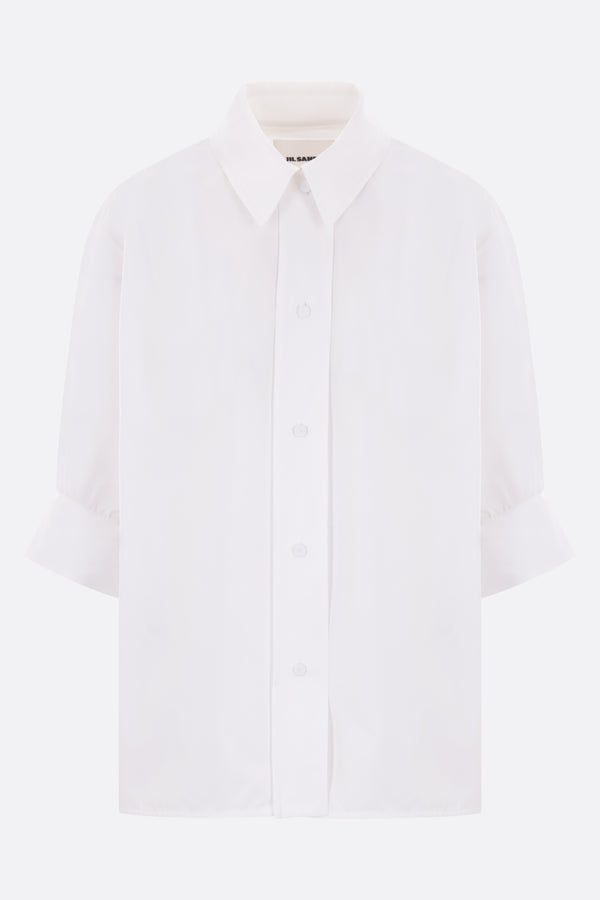 oversize poplin shirt