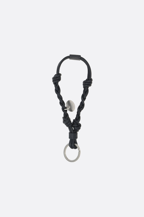 Tangle leather key holder