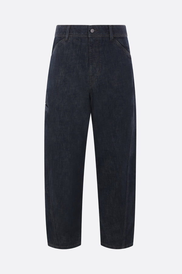 Twisted Workwear trousers in denim