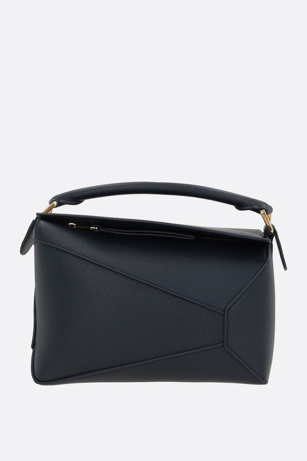 Puzzle small handbag in grainy leather