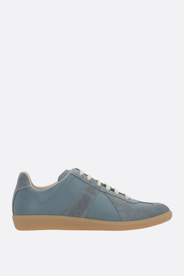 sneaker Replica in pelle liscia e suede