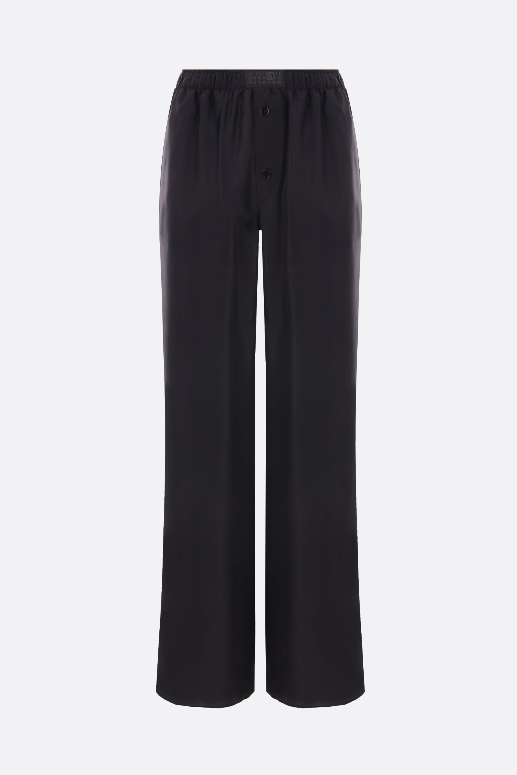 silk pajama trousers