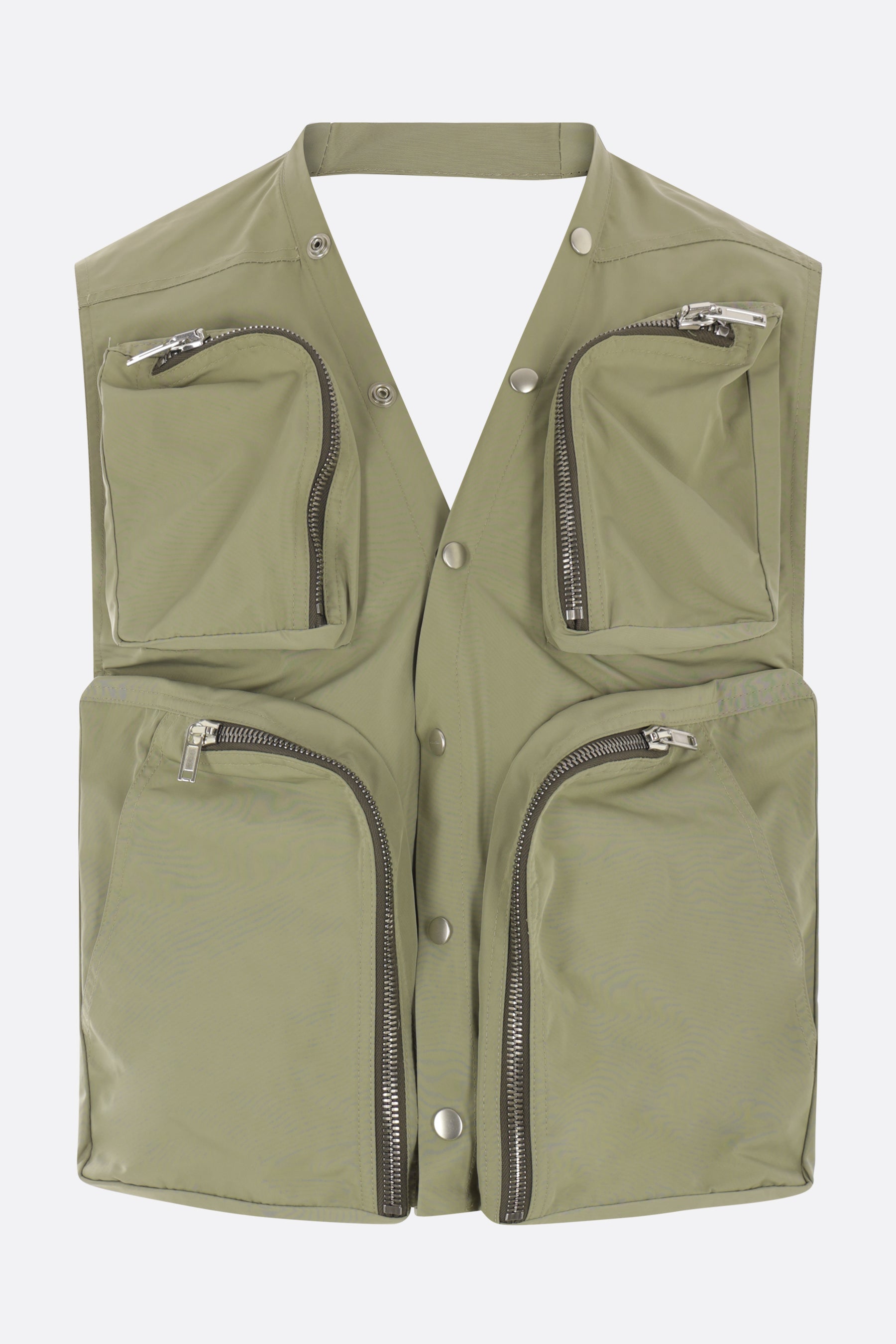 nylon cargo vest