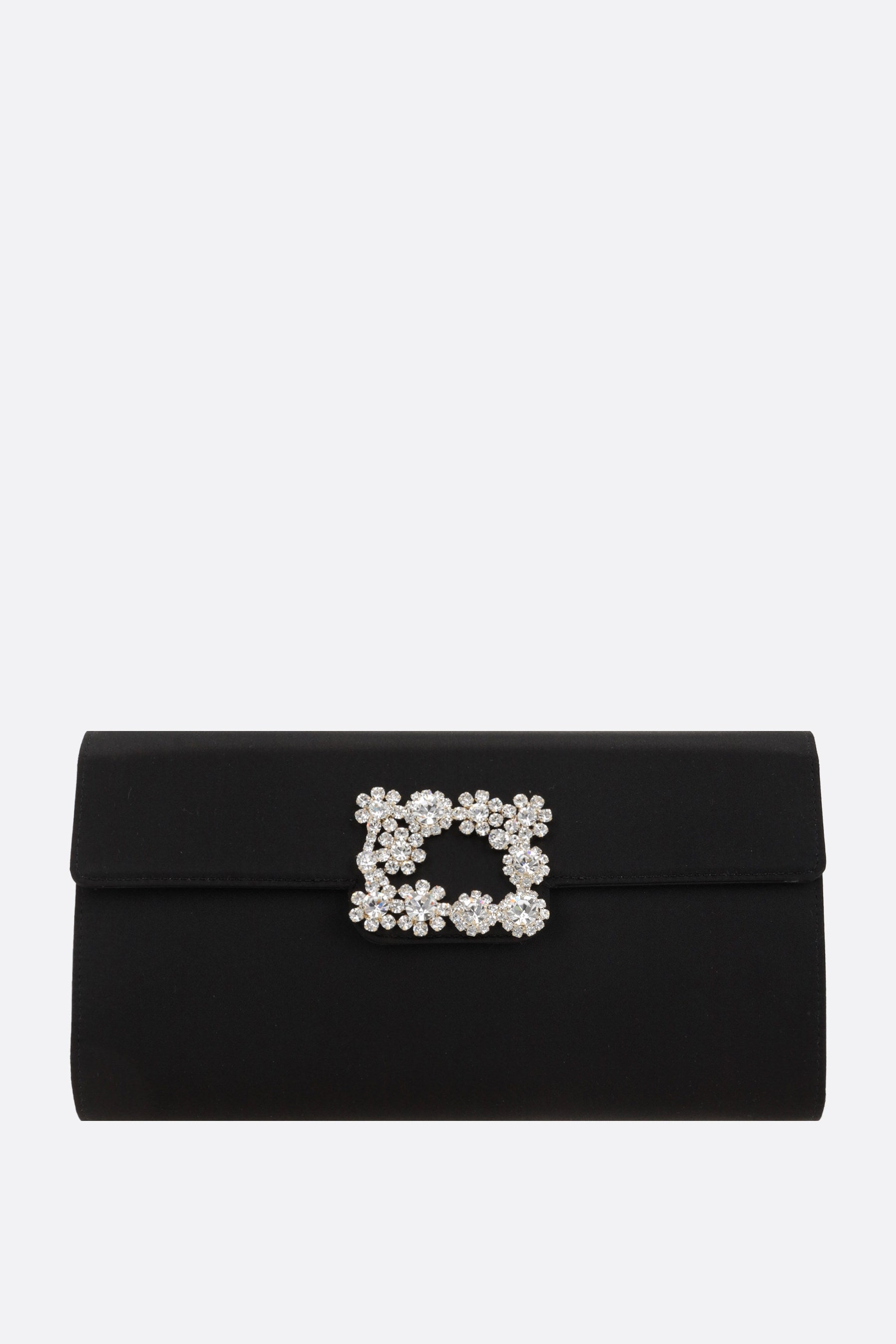 Efflorescence satin clutch