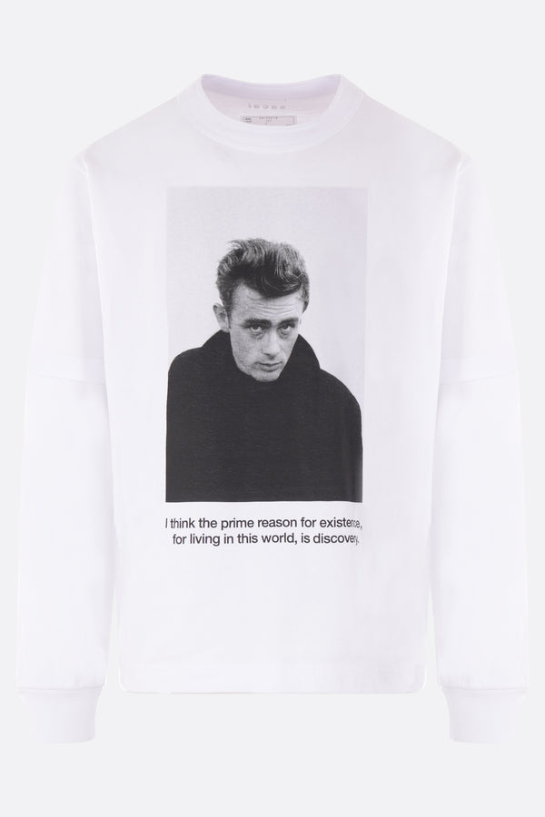 James Dean cotton long-sleeve t-shirt