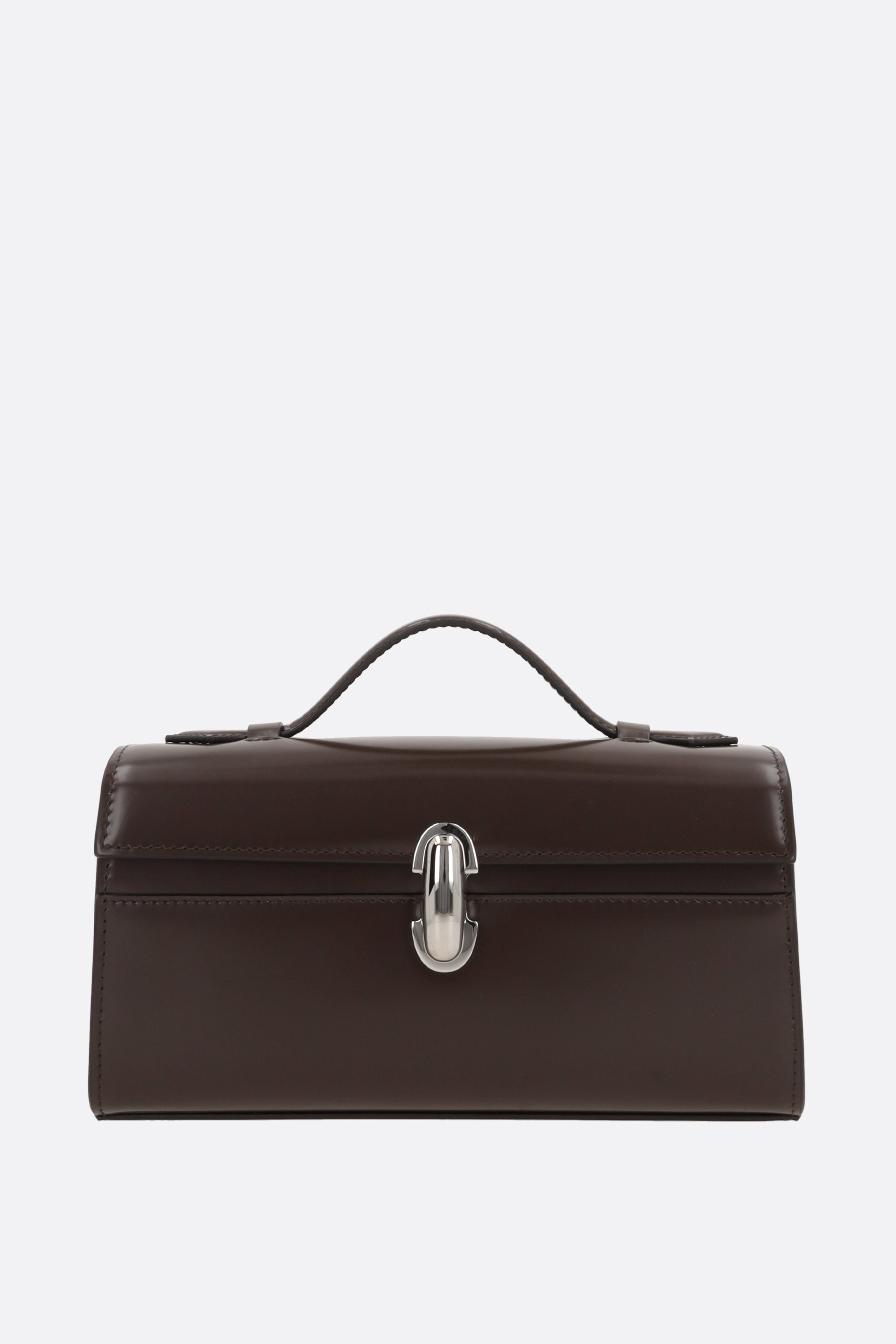 Symmetry Pochette handbag in brushed leather