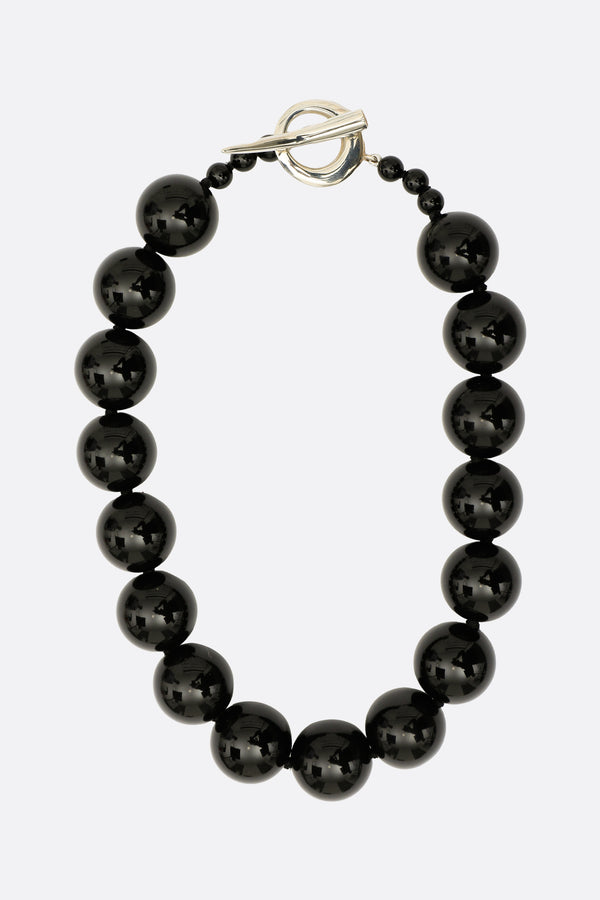 Onyx Boule collar