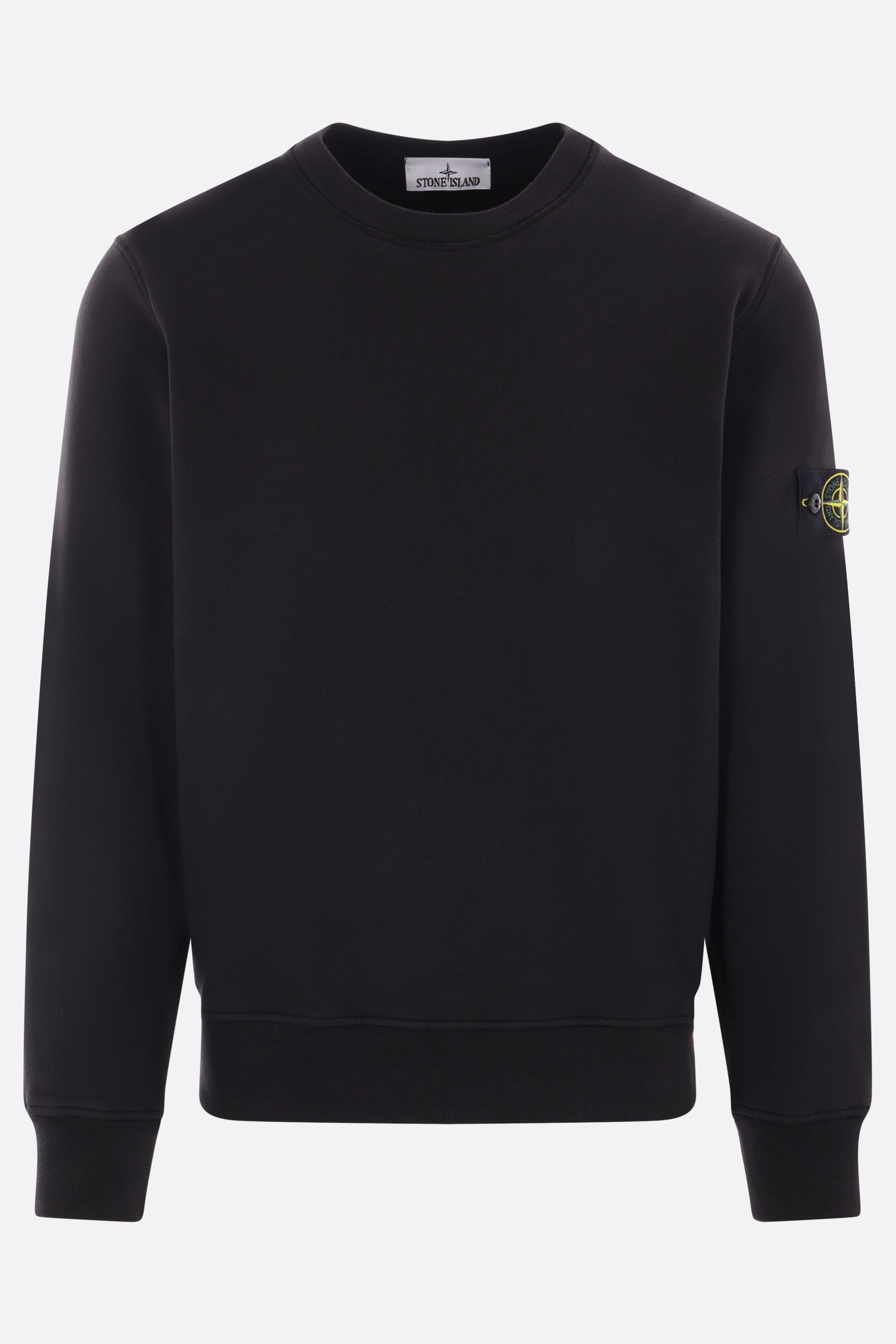 jersey sweatshirt with logo badge